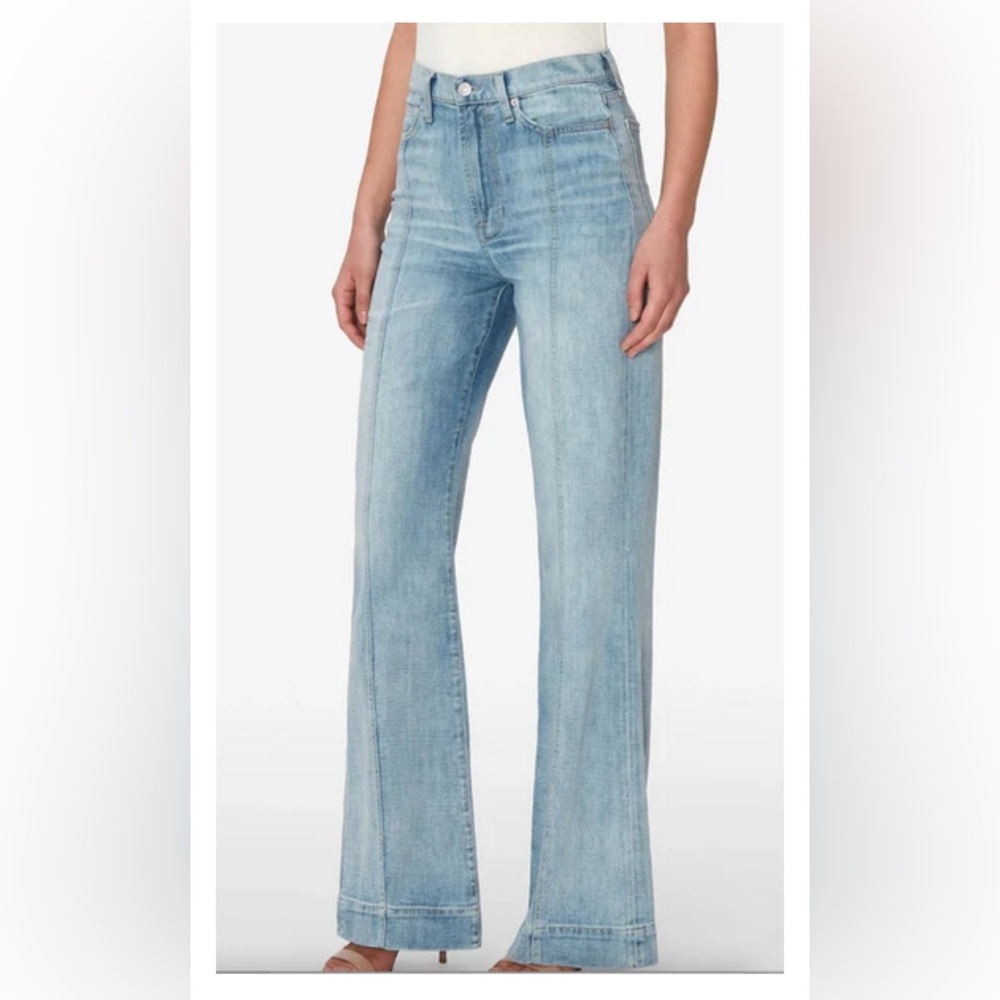 7 for All Mankind® Ultra High Rise Left Hand DOJO Front Seam in Maldon